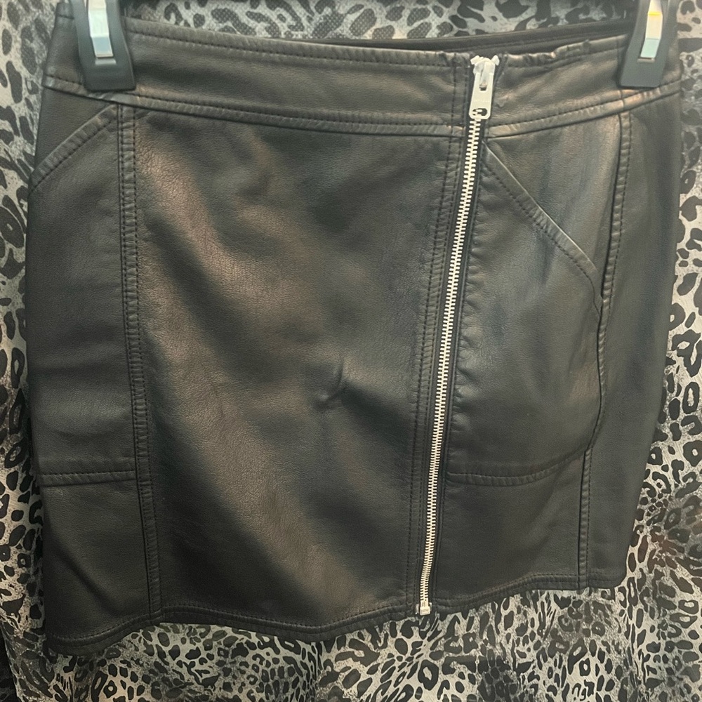 Black Express Mini Skirt